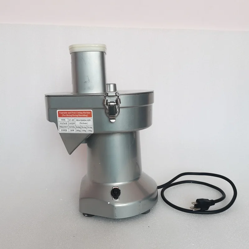 Plantaardige Snijmachine Commerciële Groentesnijmachine Kleine Elektrische Uiensnijmachine Machine