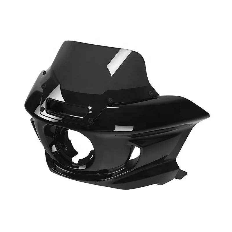 ABS-Frontverkleidung im ST-Stil mit Windschutzscheibe, kompatibel mit HD 2020-Later Low Rider S Motorradrahmen und Karosserieteilen