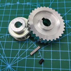 New Metal synchronous gear S/N CJ0618-148 CJ0618-027 Aluminum alloy gears for SIEG Lathe