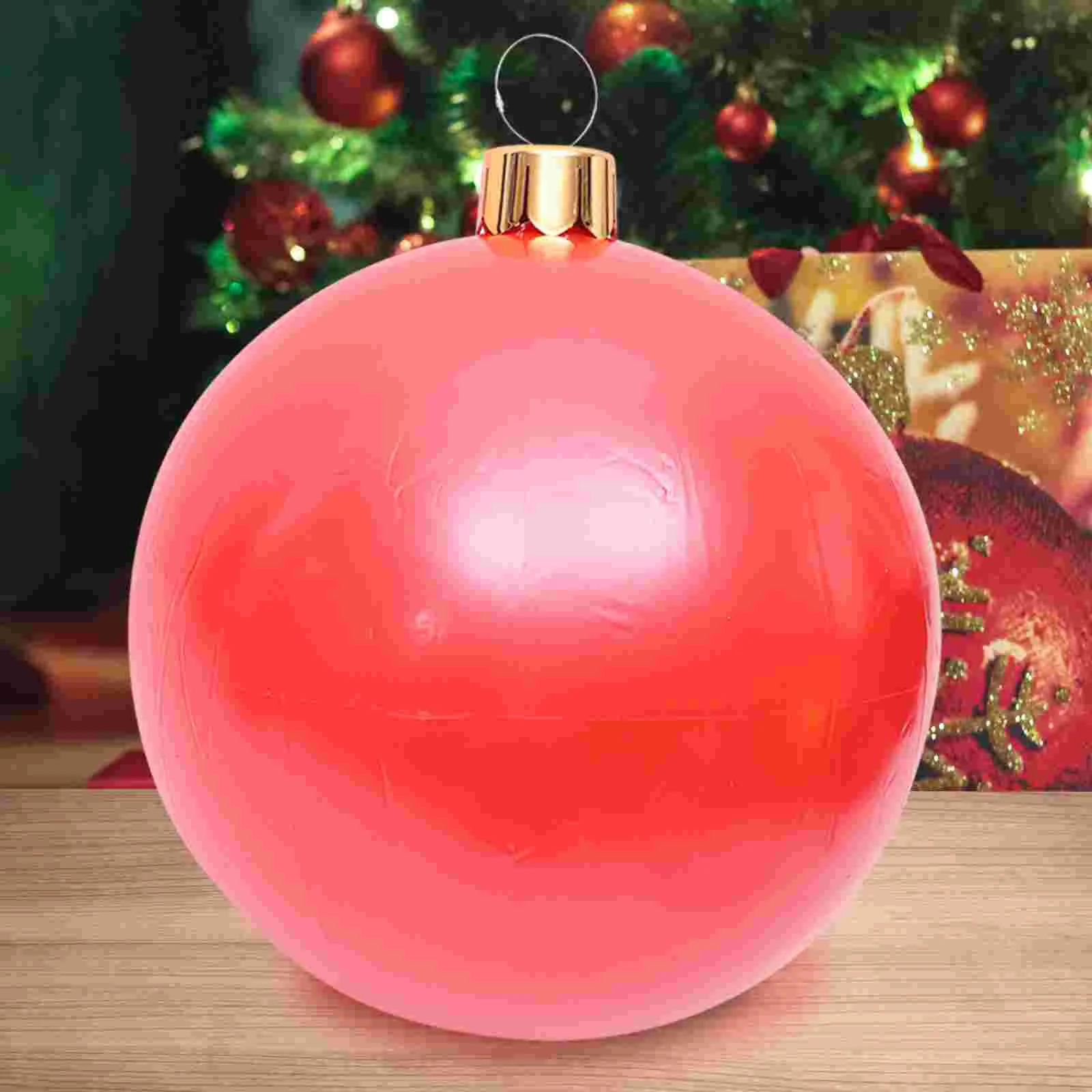 Christmas Balloons Inflatable Ornament Decoration Large over Size Balls Outdoor Decorations Ornaments Decorate Oversized Pvc