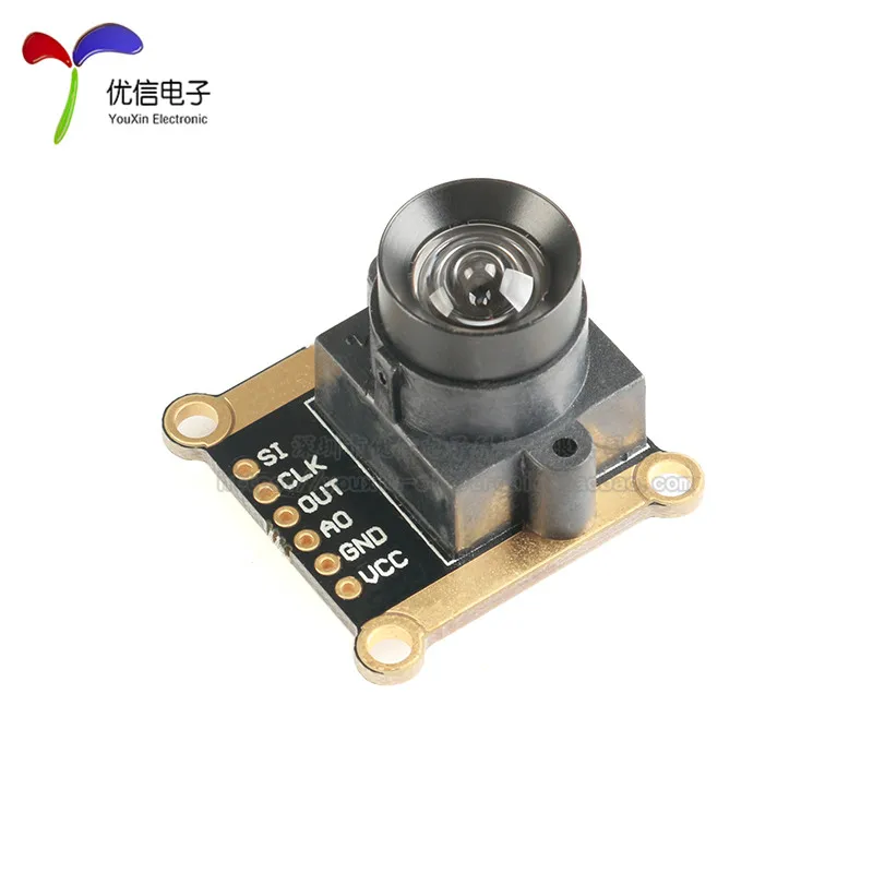 CJMCU-1401 TSL1401CL Linear CCD Ultra-wide Angle Lens 120 Degree Black and White Line Tracking Module