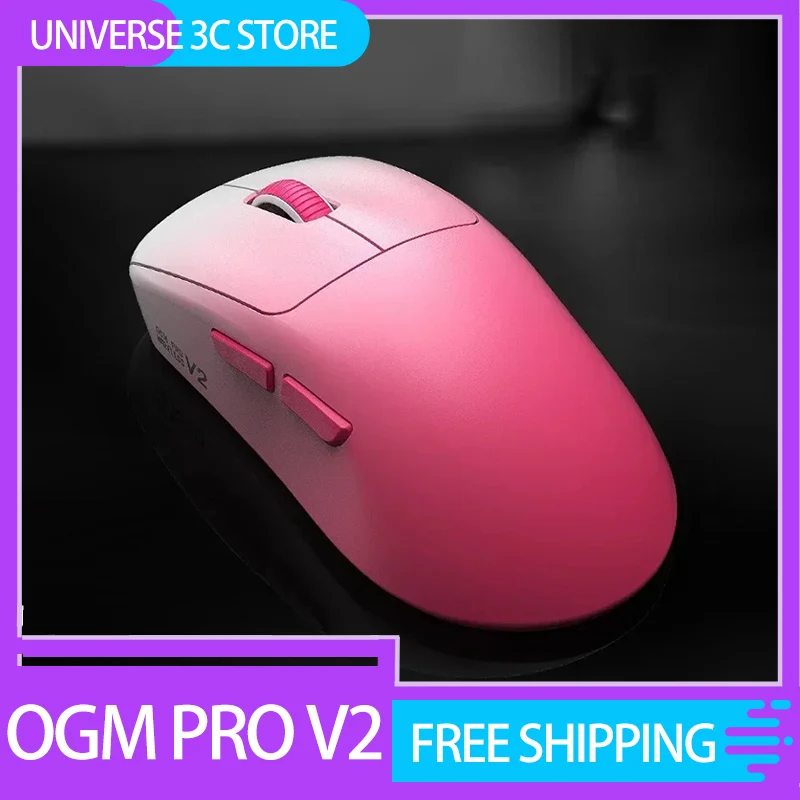 

Waizowl Ogm Pro V2 Mouse Three-Mode Wireless Paw3950 30000dpi Gaming Mouse Lightweight Customize Mouse For Desktop Computer Gift