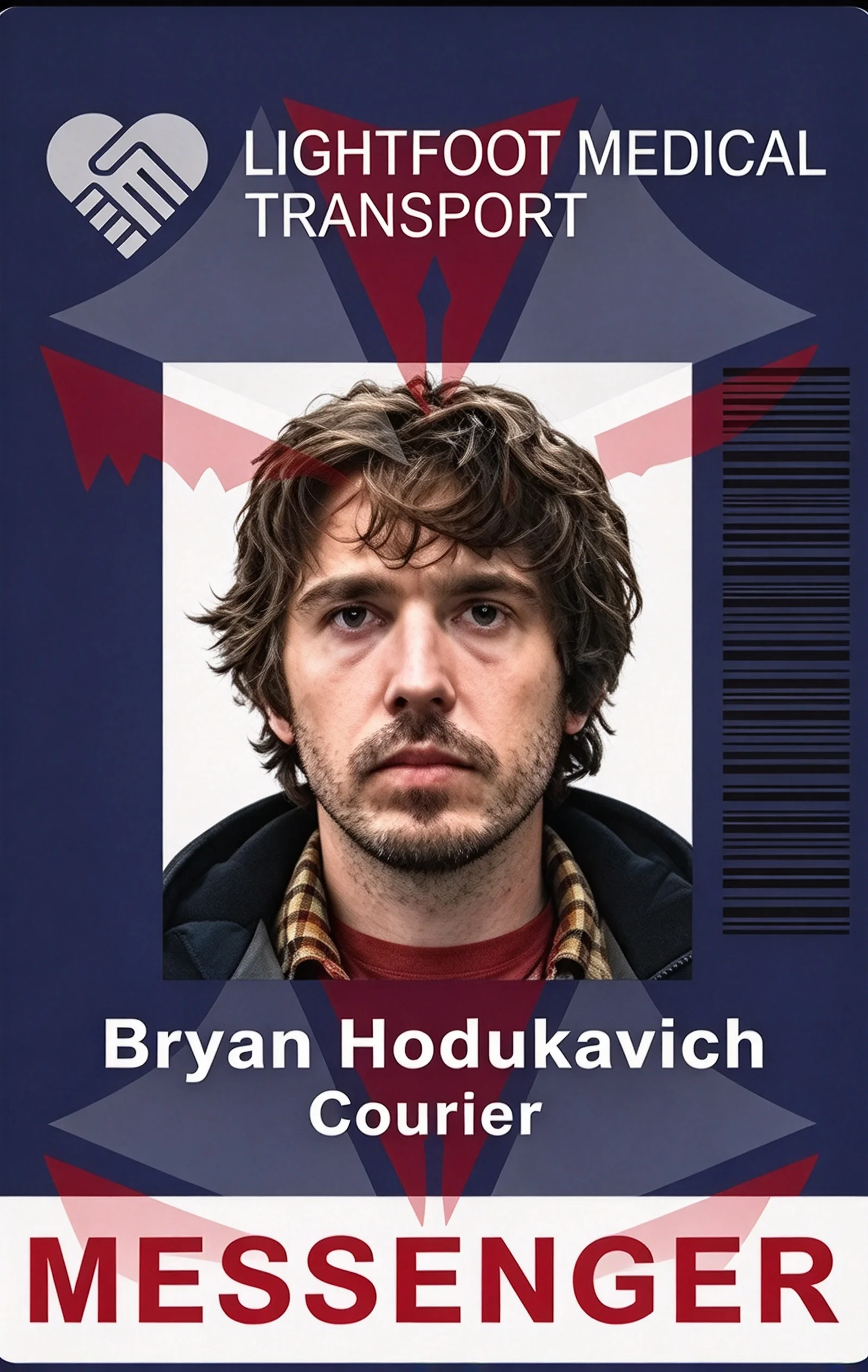 Resident Evil BrYan HoduLKavich ID Badge Card With Lanyard Card Holder Set Cosplay Prop Halloween Gift Fans Collection