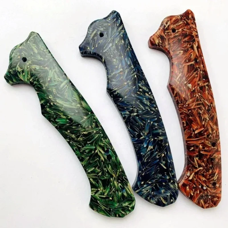 1PC Resin Sheet Rice Husk Composite DIY Handle Patch Handle Material 135x40x8mm Knife & Gun Handle DIY Handmade Decoration