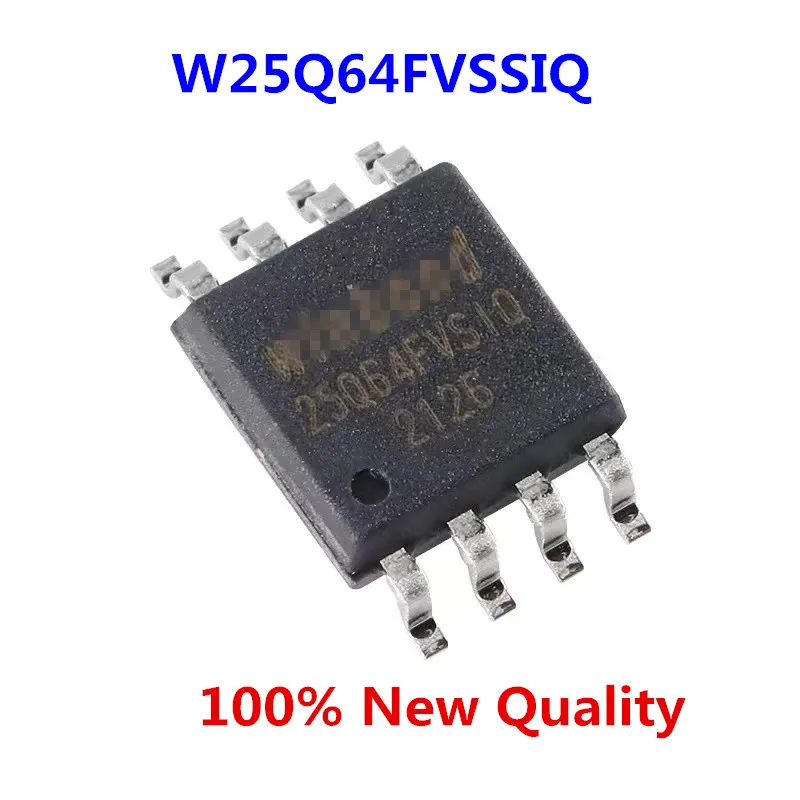 5Pcs W25Q16JVSSIQ W25Q32JVSSIQ W25Q64FVSSIQ W25Q SOIC-8 SOP8 Flash memory chip memorizer ic new original