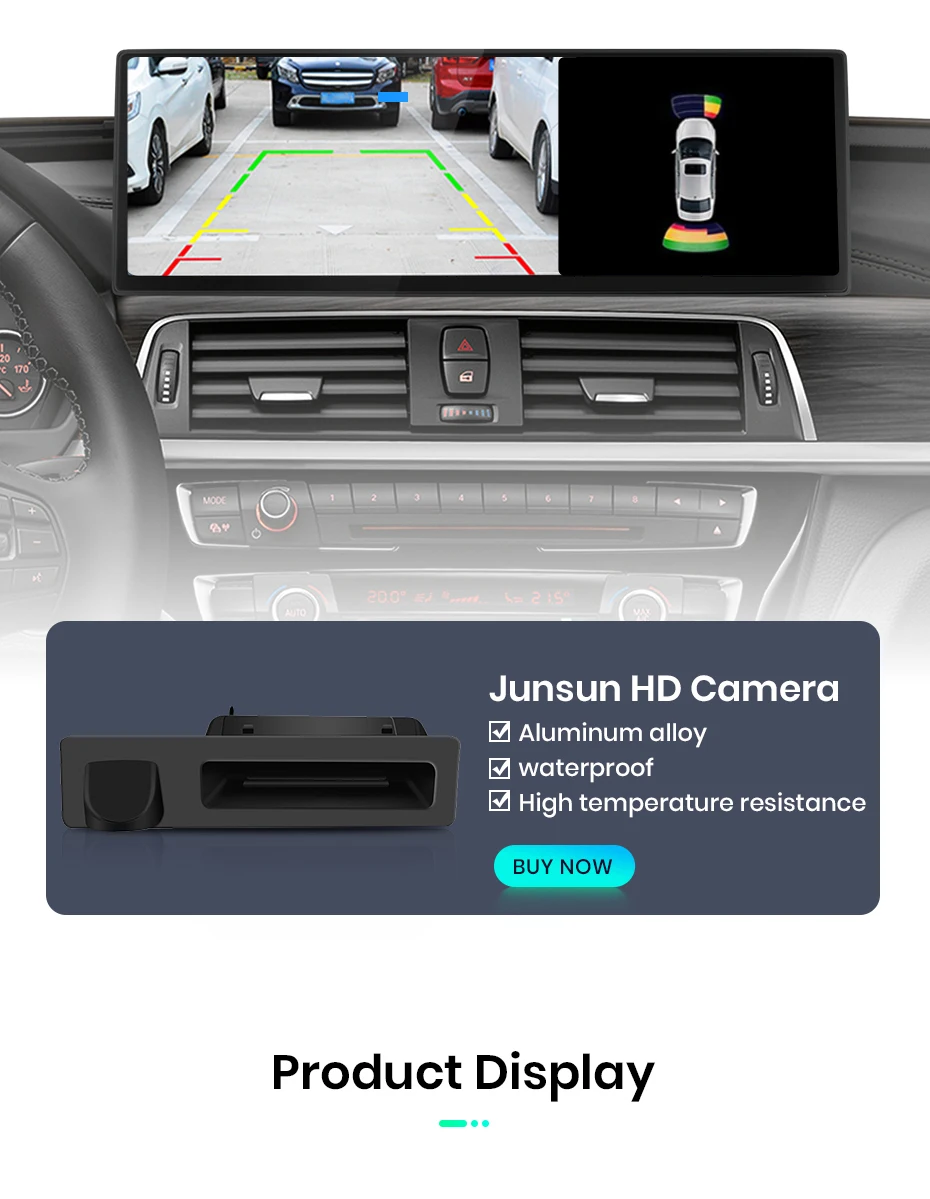 Junsun 14,9 "8 + 256 GB Drahtlose Carplay Android Auto Multimedia Auto Radio Für BMW 3 4 Serie F30 f31 F32 F33 F34 F36 2013-2018 – Detail 19