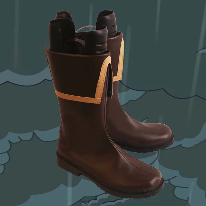 Anime Roger Cosplay Shoes Boots Halloween Party Accessories Custom Made