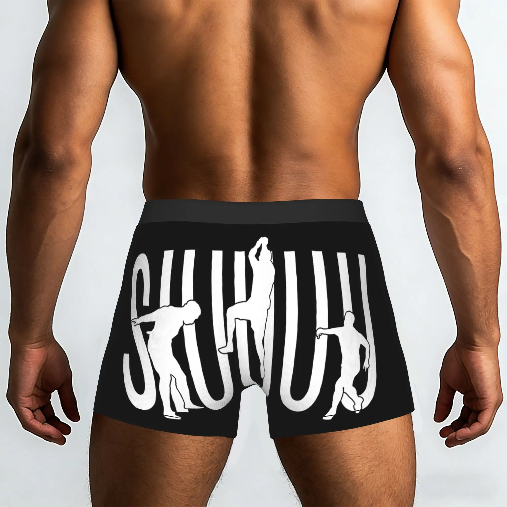 Siuuu Funny Soccer Football Boys Soccer Player siuuu Underpants Homme Panties Male Underwear Comfortable Shorts Boxer Briefs