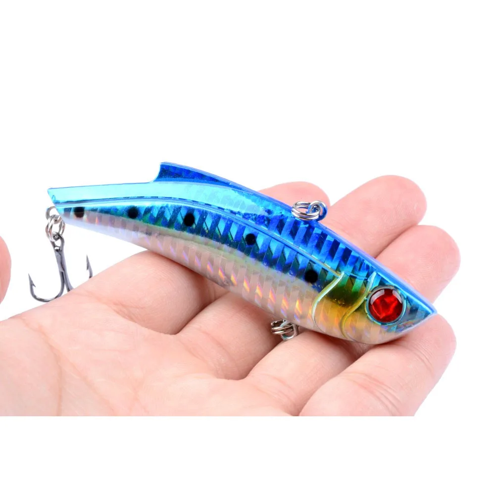 90mm 26.5g Vibration Fishing Lures Sinking Crankbaits Ratlin Saltwater Artificial Hard Bait Pesca Isca Wobblers for Pike VIB