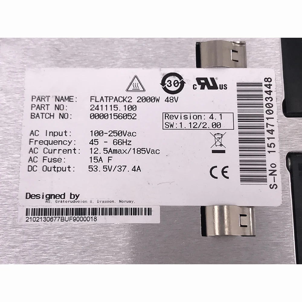 Brand-New and Original Work Fine High Quality For Eltek Communication Power Module 241115.100 241115.102 FLATPACK2 2000W 48V