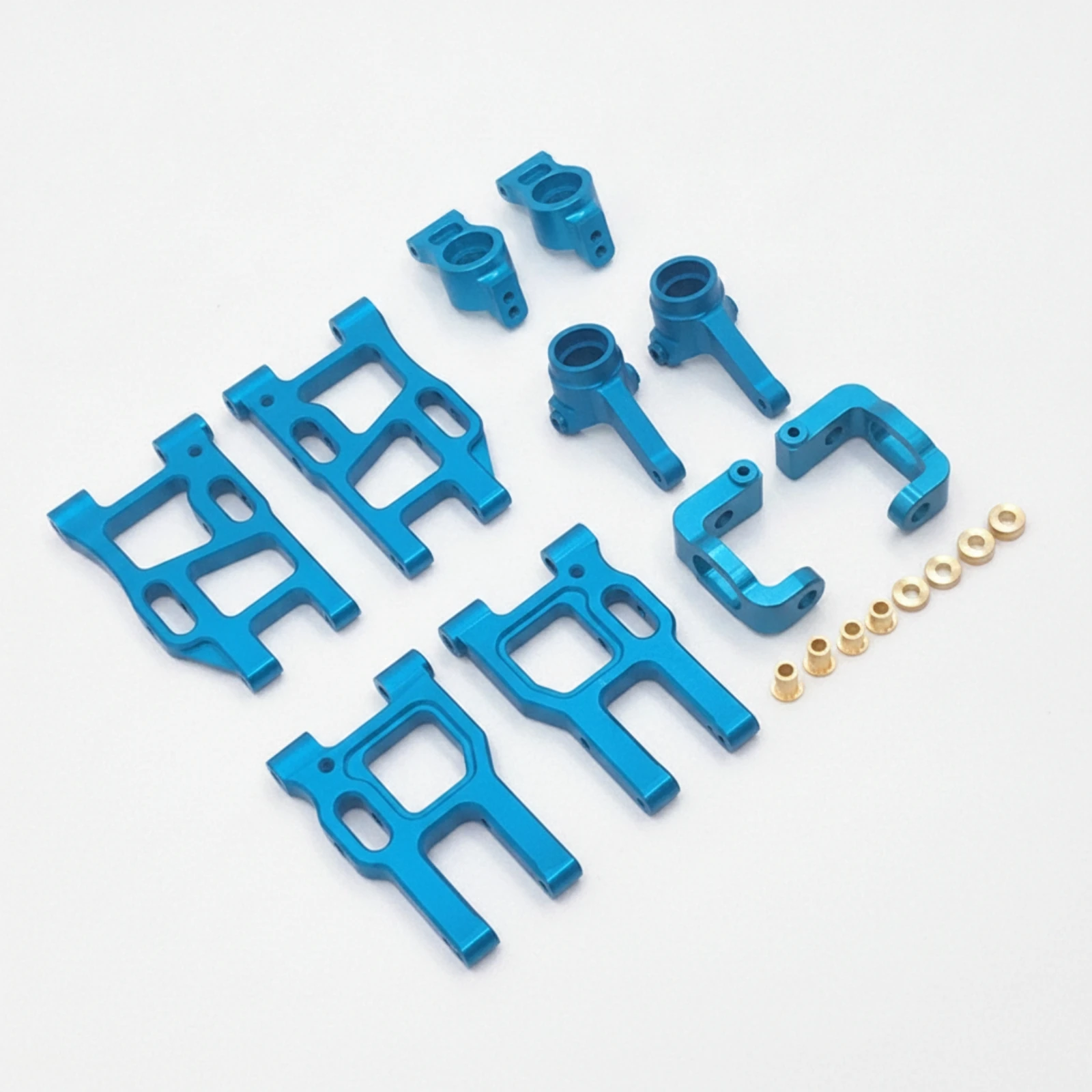 Metal Upgrade Parts Kit Aluminum Steering Knuckles with Hub Carriers Steering Hub High Strength Front Steering Knuckle Precision