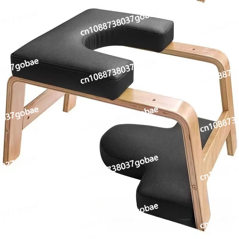 Solid wood inverted yoga stool household yoga inverted stool yoga auxiliary equipment