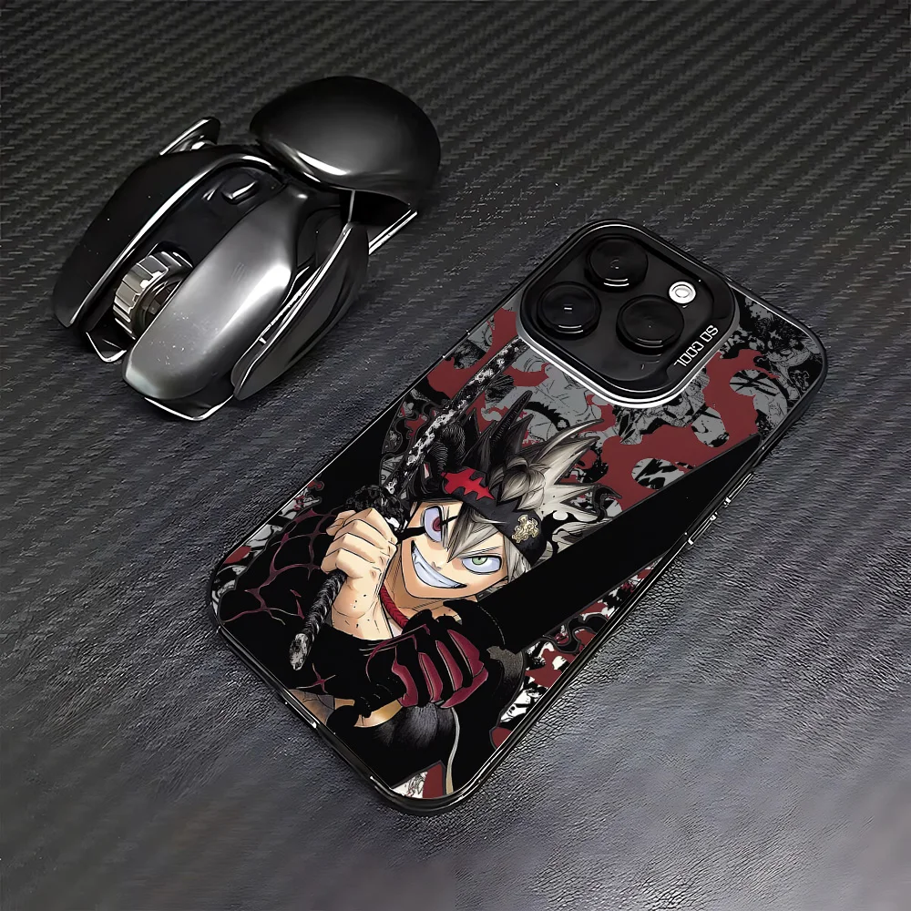 ブラックアニメ ブラッククローバーズ スマホケース Xiaomi Redmi Note 7 8 9 9S 10 11 12 13 14 Pro Plus 4G 5G 耐衝撃 マットバックカバー