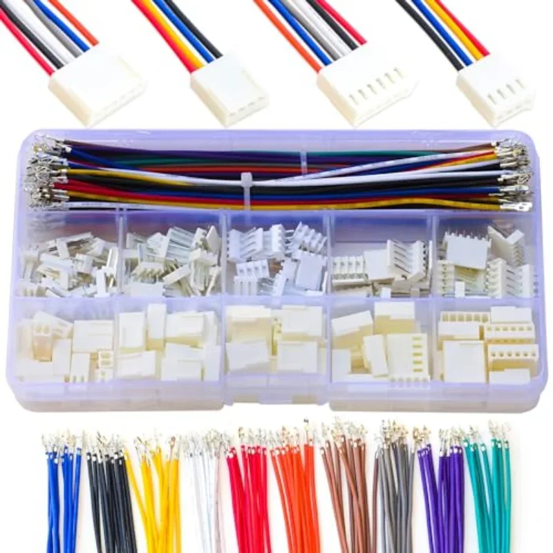 Kit de connecteurs KK à pas de 2,5 mm, prise mâle/femelle Molex KK254 MX2.54 2-6 broches avec faisceau de câbles 22AWG