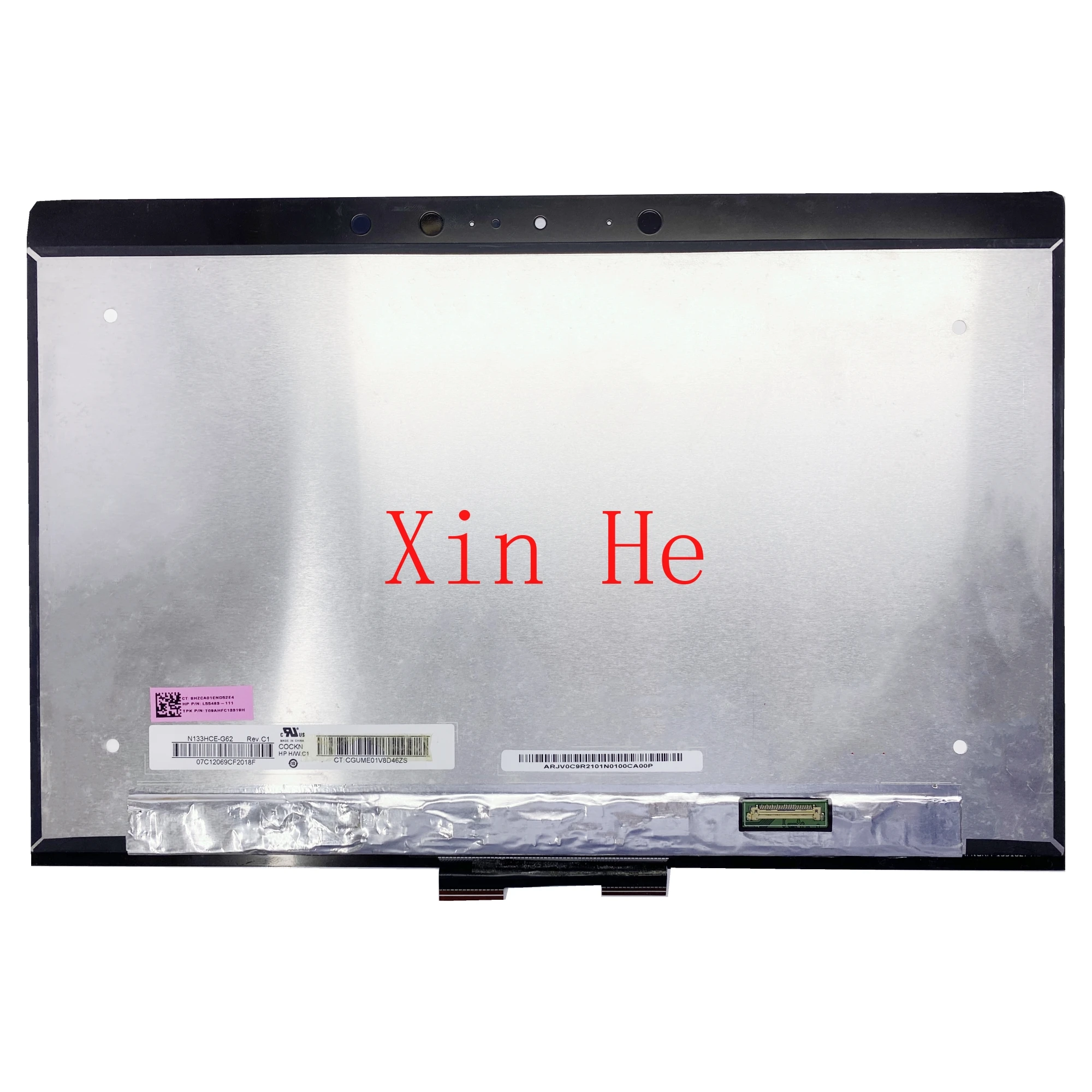 13.3'' Laptop LCD Touch Screen Digitizer Assembly For HP EliteBook X360 1030 G3 N133HCE-G62 No-Frame