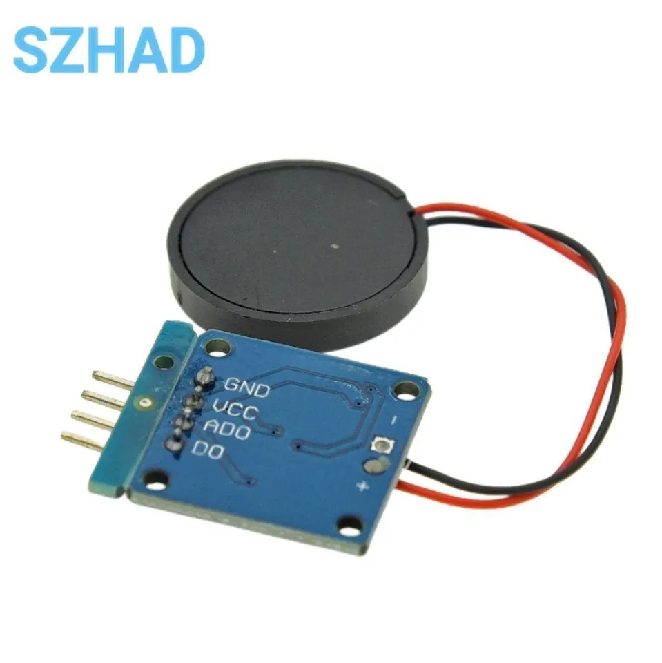 Piezoelectric shock tap sensor Vibration switch module piezo sheet percussion for Arduino 51 UNO MEGA2560 r3 DIY Kit