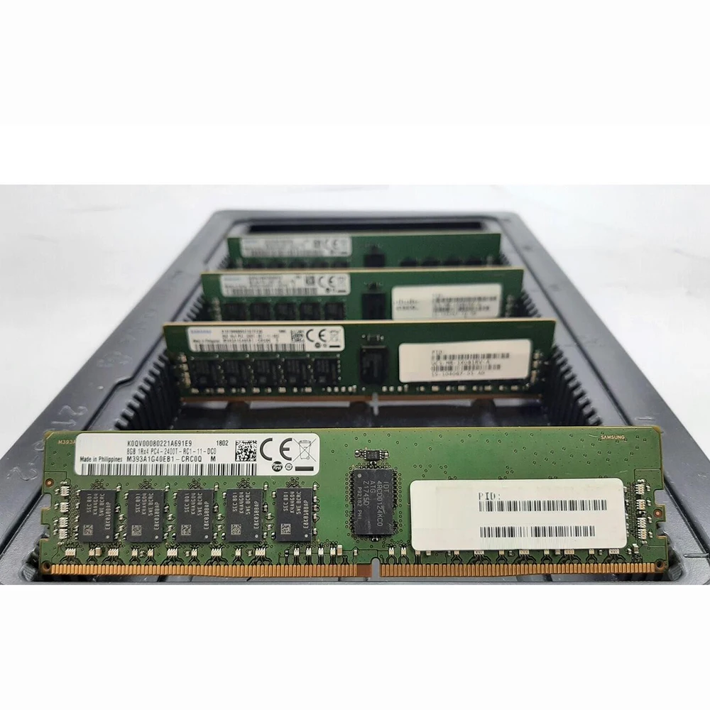 

2 шт. M393A1G40EB1-CRC0Q Оперативная память для Samsung 8 ГБ DDR4 2400 МГц ECC REG 1RX4 PC4 Серверная память работает отлично, быстрая доставка, высокое качество