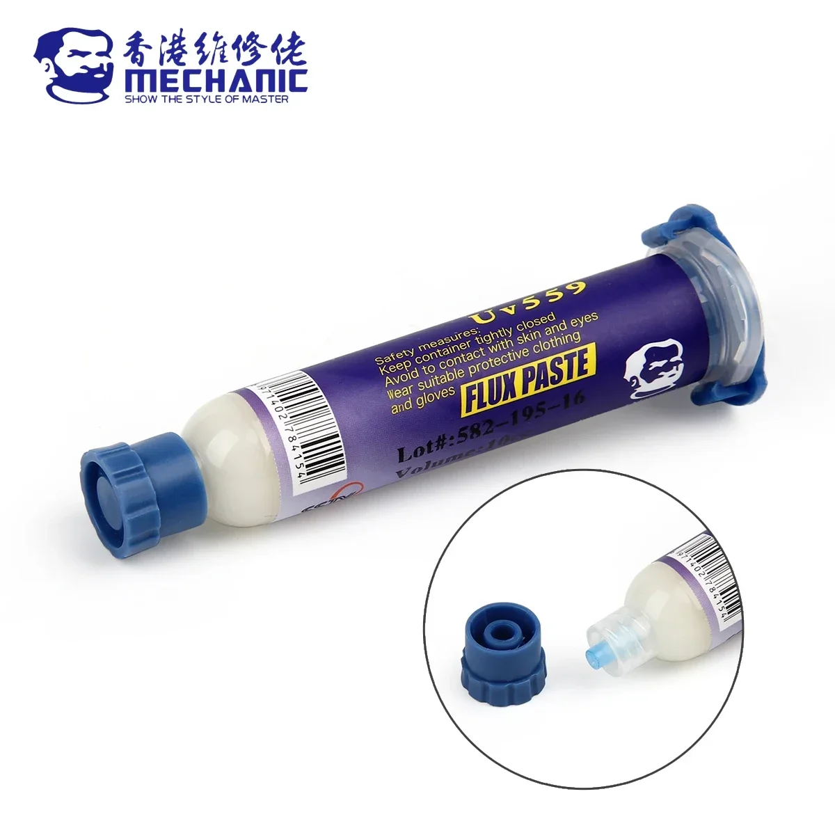 MECHANIC UV559/223 10cc High Activity Mild Rosin Lead-Free Solder Flux No-Clean Light odor Welding Paste Repair PCB BGA Board