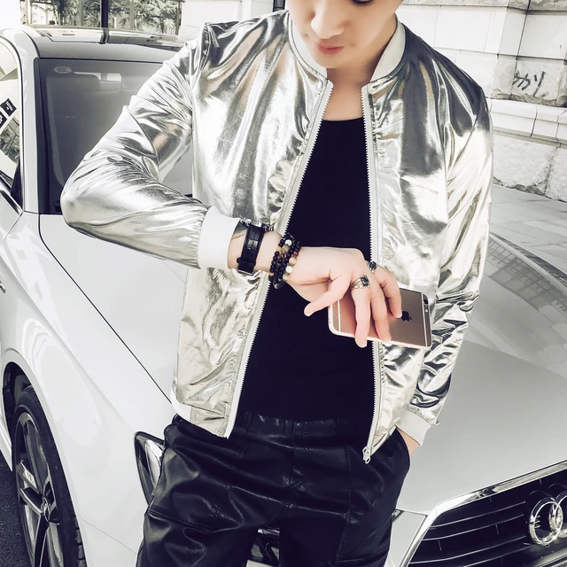 Silver party jacket deals