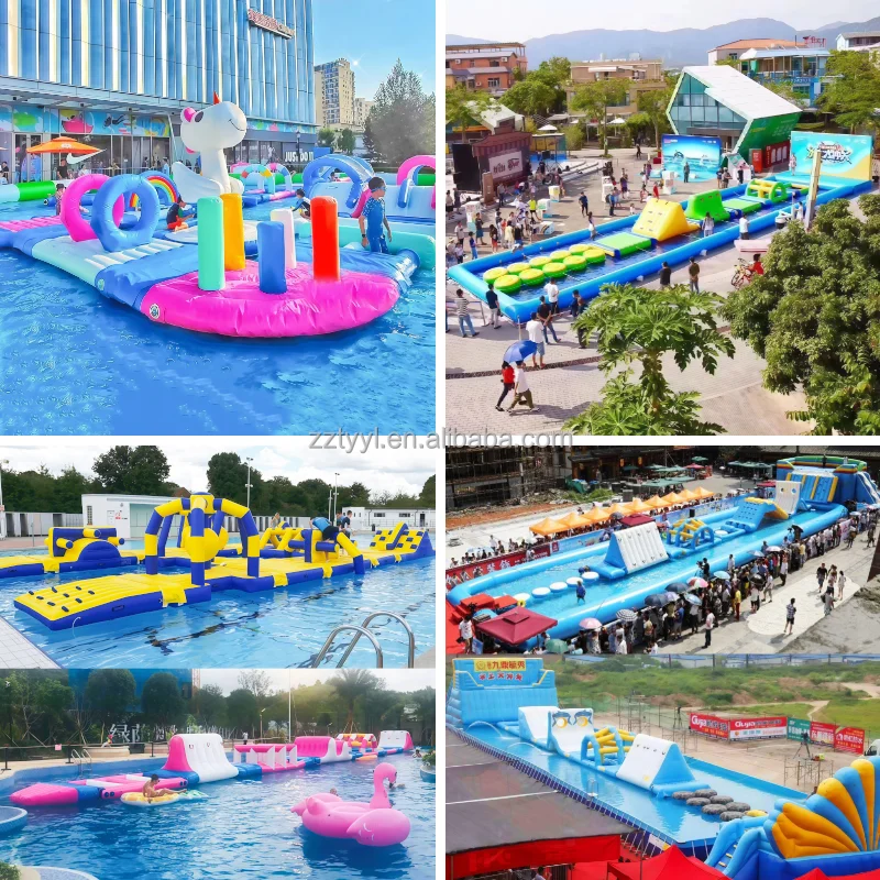Corso di ostacoli gonfiabile p - Kids Outdoor Obstacle Course Equipment recensione e prezzo