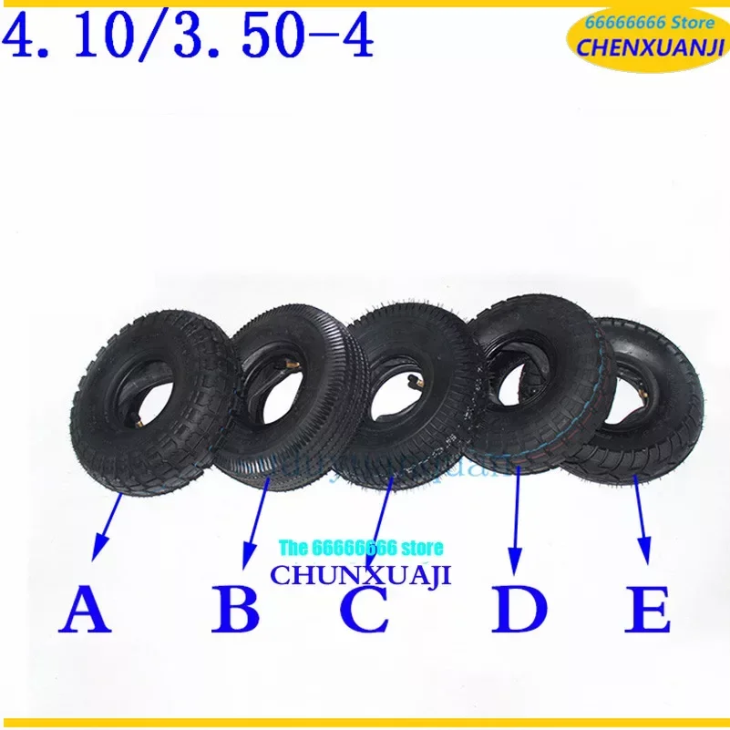 4.10/3.50-4 410-4 350-4 tyres tubes for Electric Scooter Wheelchair Elderly Mobility Scooter Wheelbarrow 4.10-4 3.50-4 tires