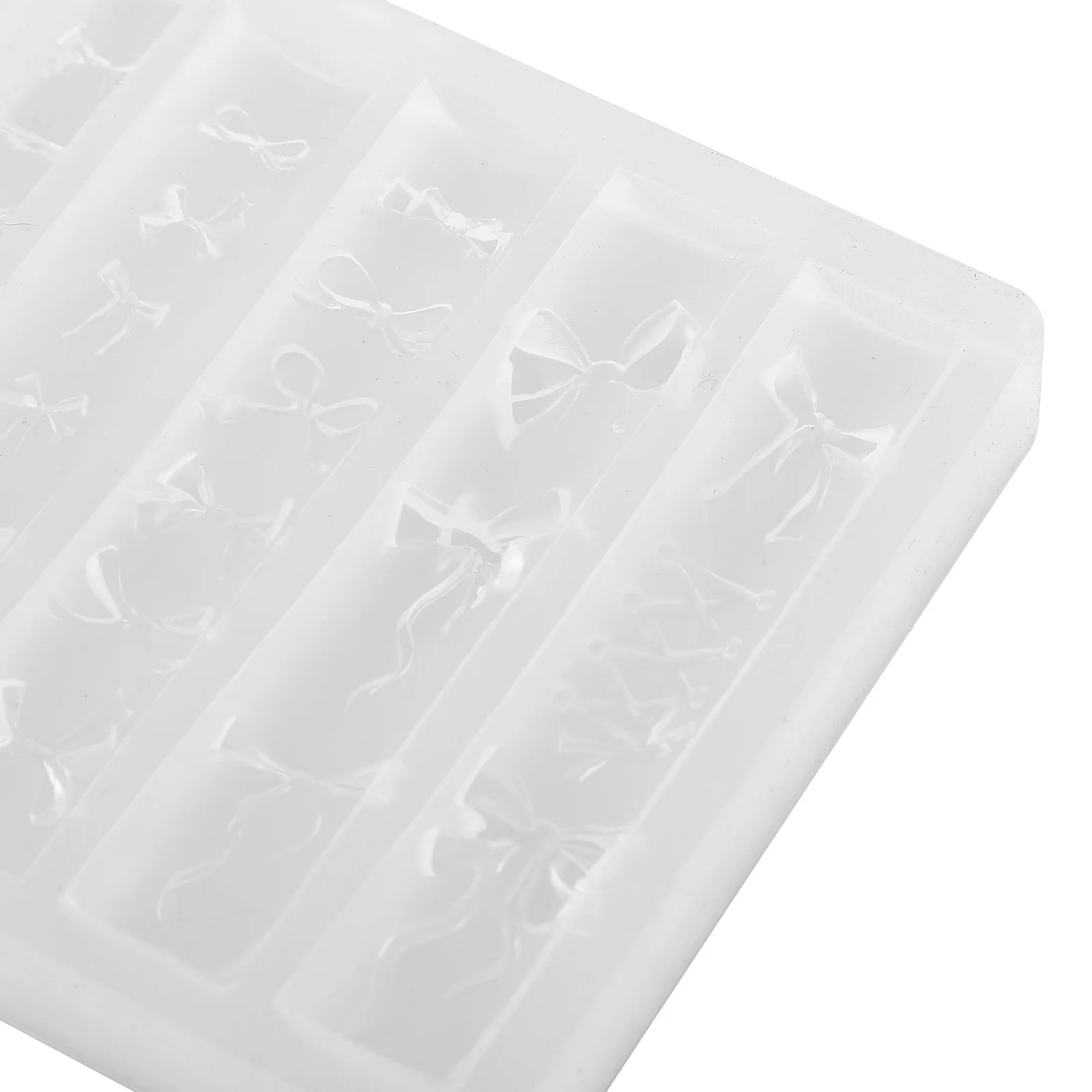 Formy silikonowe do zdobienia paznokci, kokardki 3D, motyle, urocze kokardki, akcesoria, tłoczone, wielokrotnego użytku, narzędzia do samodzielnego tworzenia, kreatywność, na każdą okazję