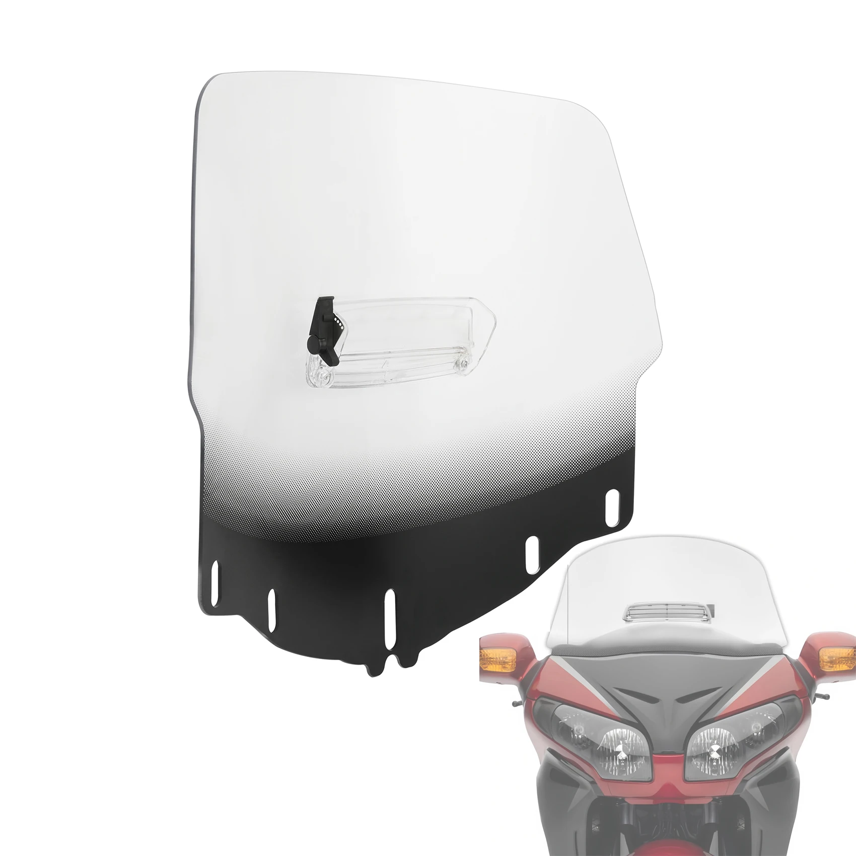 

Clear Windshield Screen Protector W/ Air Vent For Honda Goldwing GL1800 2001-2017 2016