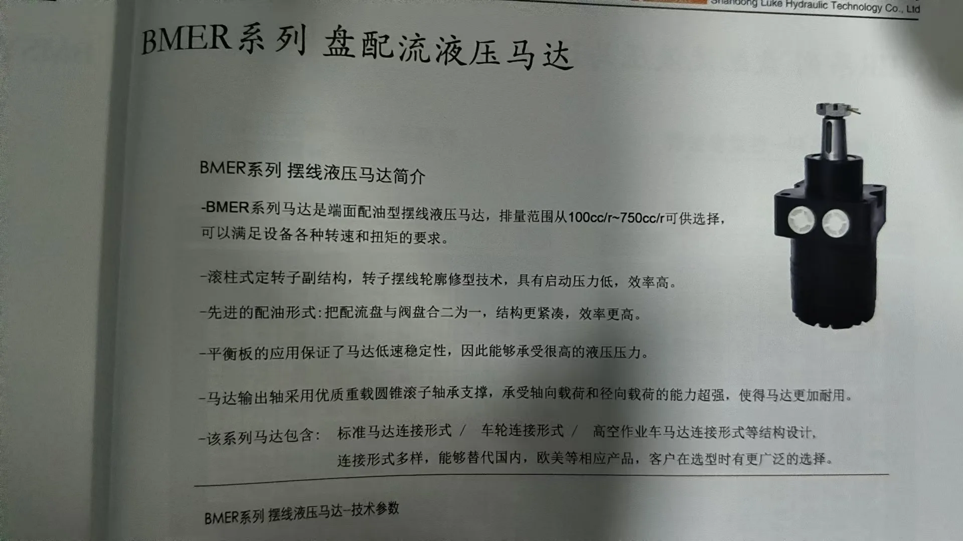 Bmer-300 Gehmotor/Kleiner Bagger/Schneepflug/Rolle/Kran/Radmotor