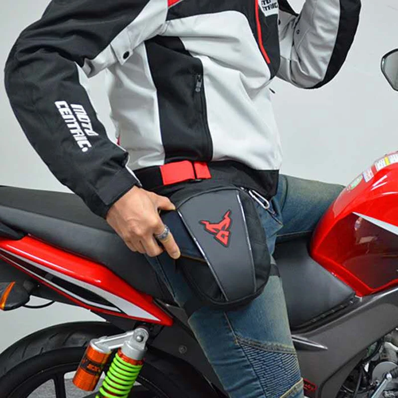 Motorcycle Drop Waist Leg Bag Thigh Belt Hip Bum Waterproof Motorbike Travel Mobile Cell Phone Purse Fanny Pack Bags