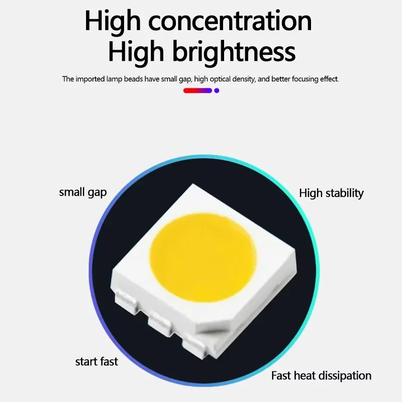 1x Motorbike Flash Strobe RGB Light Motorbike Chassis Light Motorcycle Lighting Universal Atmosphere Lamp image 2