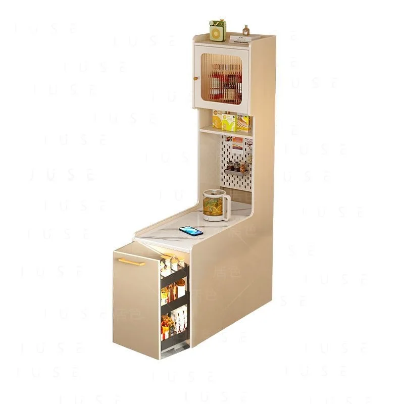 Cabinet side table coffee side cabinet living room tea cabinet coffee locker small narrow height