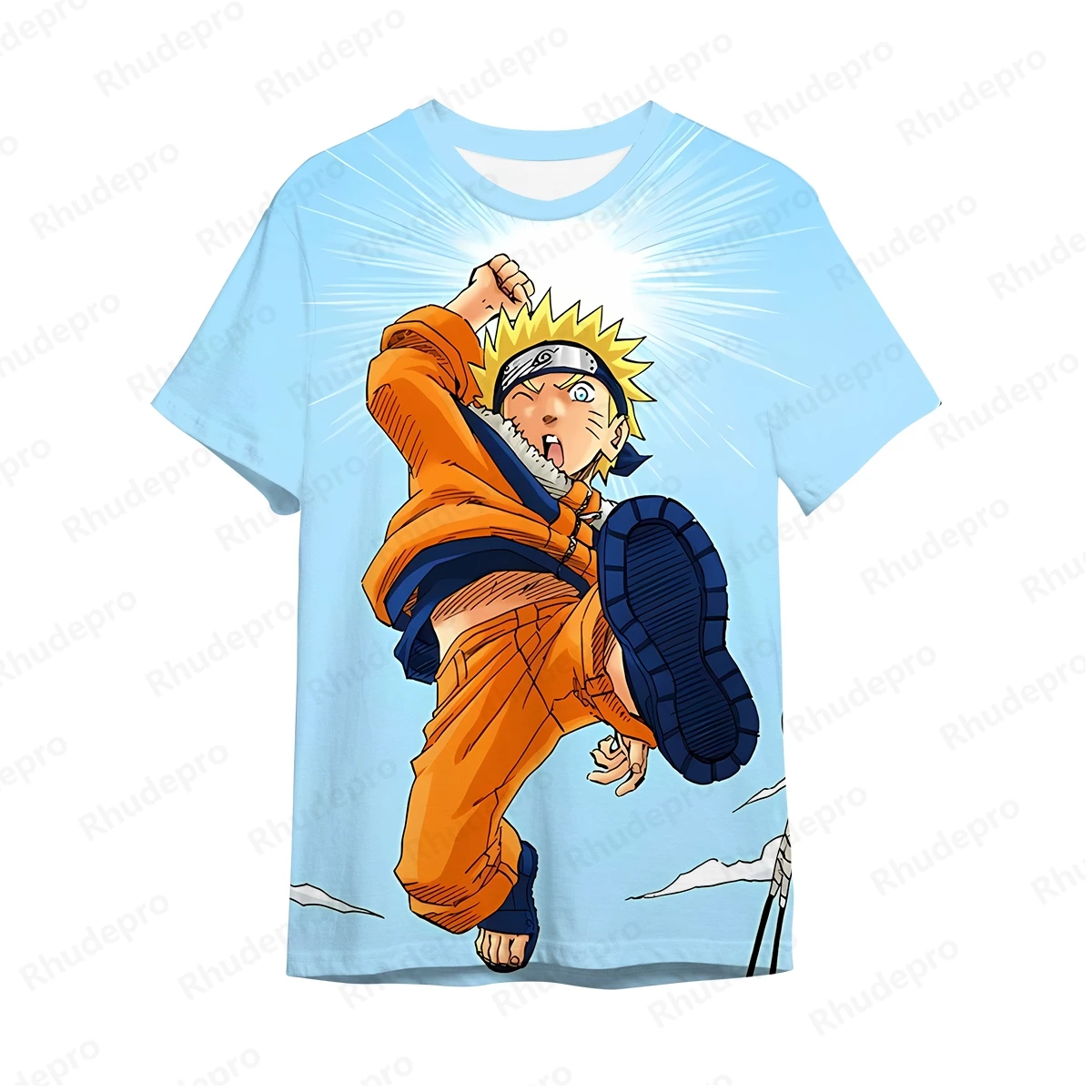 

Clothing Men's T-shirt Harajuku Style Naruto 2024 Shirts Fashion Gift High Quality Uchiba Sasuke Trend Y2k Clothes Oversized New