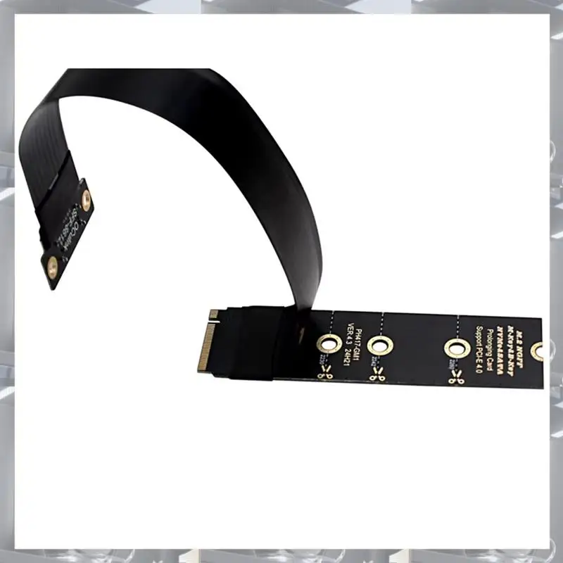 Hot Selling-M.2 NVME To Oculink Extension Cable For SSD Graphics Card M2 M Key To SFF-8612 Adapter Pcie 4.0 Cable For Desktop La