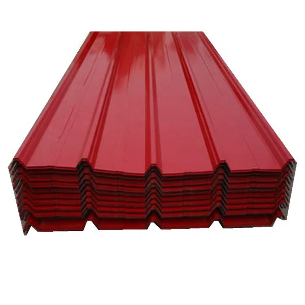 900Mm 1000mm cold rolled color corrugated steel plate trapezoidal metal 22 corrugated steel roof