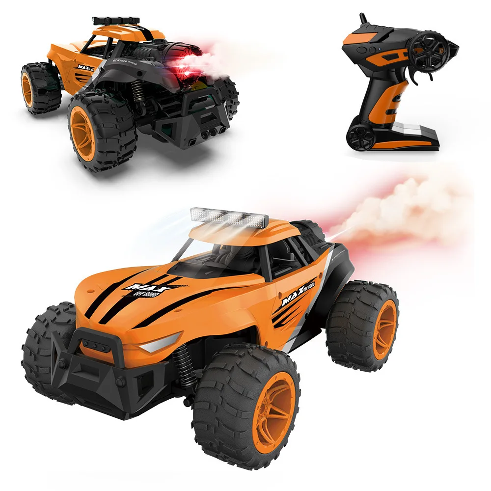 

Wireless Remote Control 2.4G 4WD 1:16 High-Speed Vehicle Spray Off-Road Vehicle Stunt Drift Racing Single Battery Toys Gifts