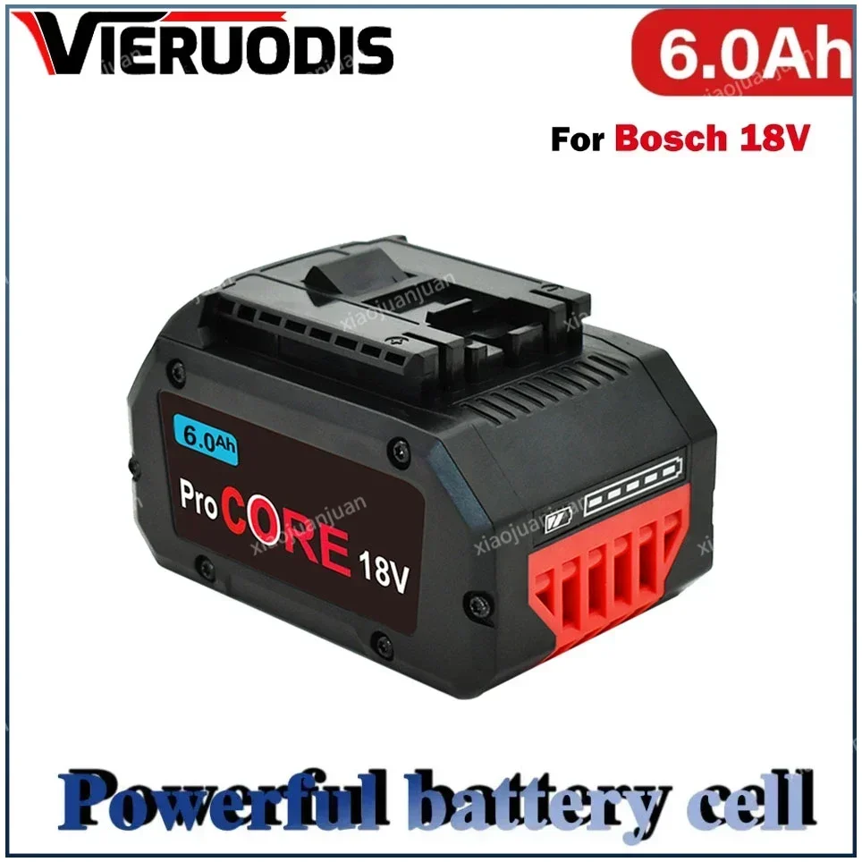 

For Bosch 18V 6.0AH 8.0AH 10.0AH Professional Cordless Tool BAT618 BAT609 GBA18V80 21700 Battery ProCORE Replacement Battery