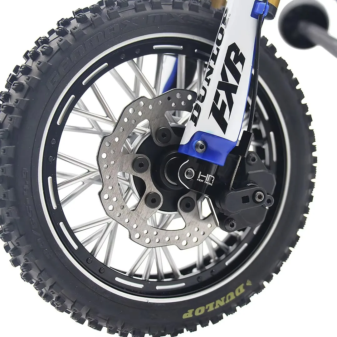 ホットレーシング機械加工アルミニウムフォークラグ 1/4スケールLosi Promoto-MXバイク用