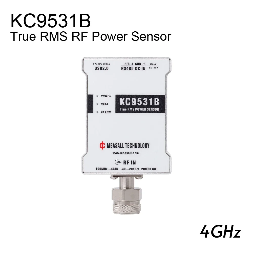 MEASALL LY.GROUP.CHINA Distributor KC9531B True RMS RF Power Sensor Meter Probe Microwave Intensity Terminal 4GHz