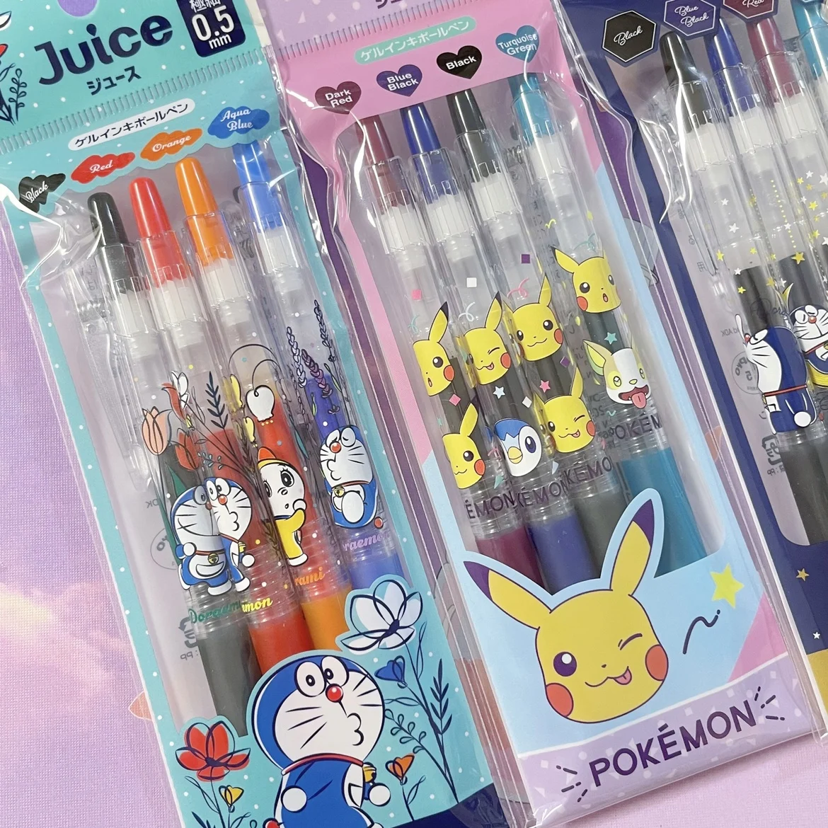 

PILOT juice Gel Pen Cartoon Limited edition Gel Pen Set 0.38/0.5mm Quick-drying Ink Office School Supplies Stationery