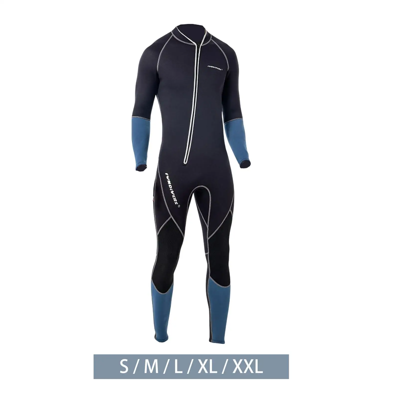 Men 3mm Neoprene Wetsuit Surfing Clothing Stretch Swimming Full Suit Wet Suit