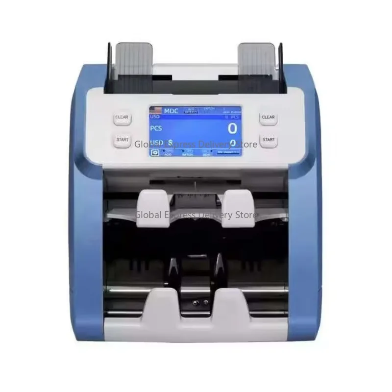 شاشة تعمل باللمس CIS العملات المختلطة XOF XAF SAR COP GBP EURO USD آلة عد الفواتير عداد المال #2