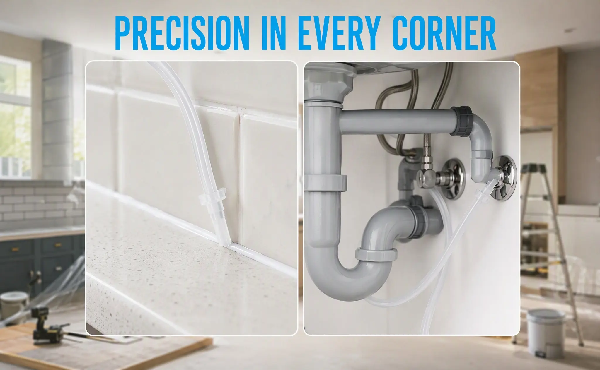 Heavy Duty Polyurethane Foam Extension Tube Easy Connect Design for Quick Application in Tight Spaces Spray Foam Tube Extension
