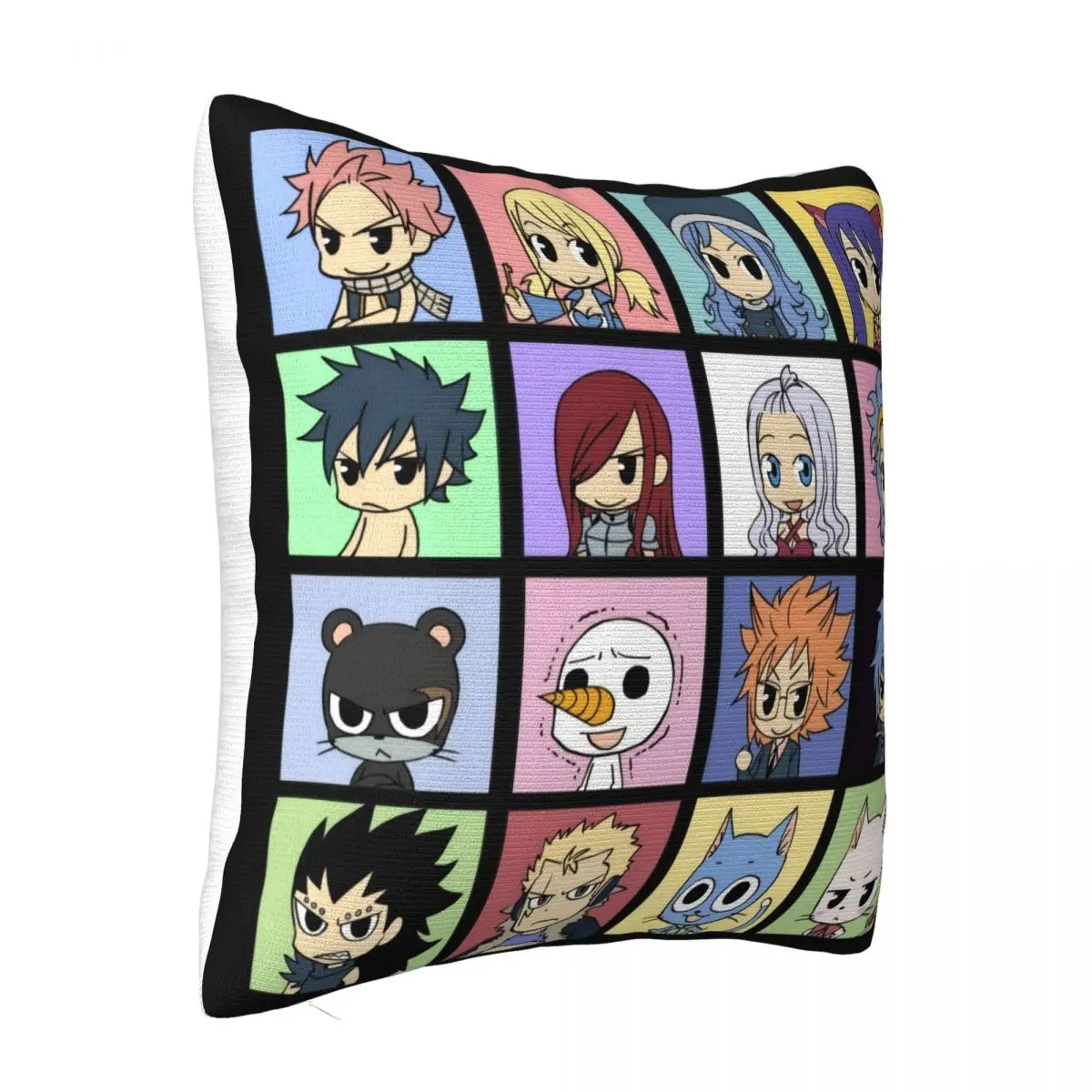 Cartoon Anime Popular Fairy Men Mug Tail Leisure Crew Vest Summer Gift Game Pillow Case