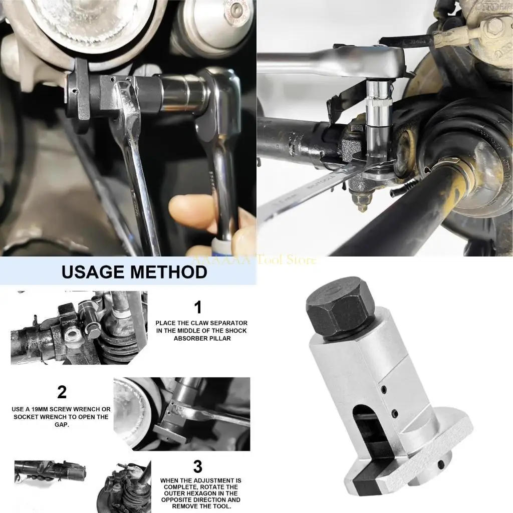 

A2BE Struts Spreader Tool Professional Car Disassembly Tool Hexagon Expansion