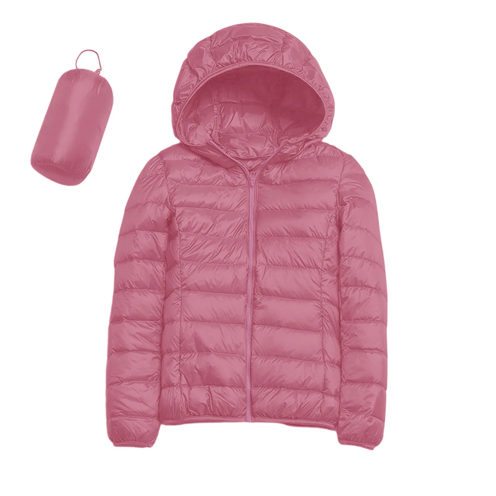 Doudoune imperméable légère et décontractée pour femme, manteau multicolore à capuche en duvet de canard blanc, nouvelle collection hiver