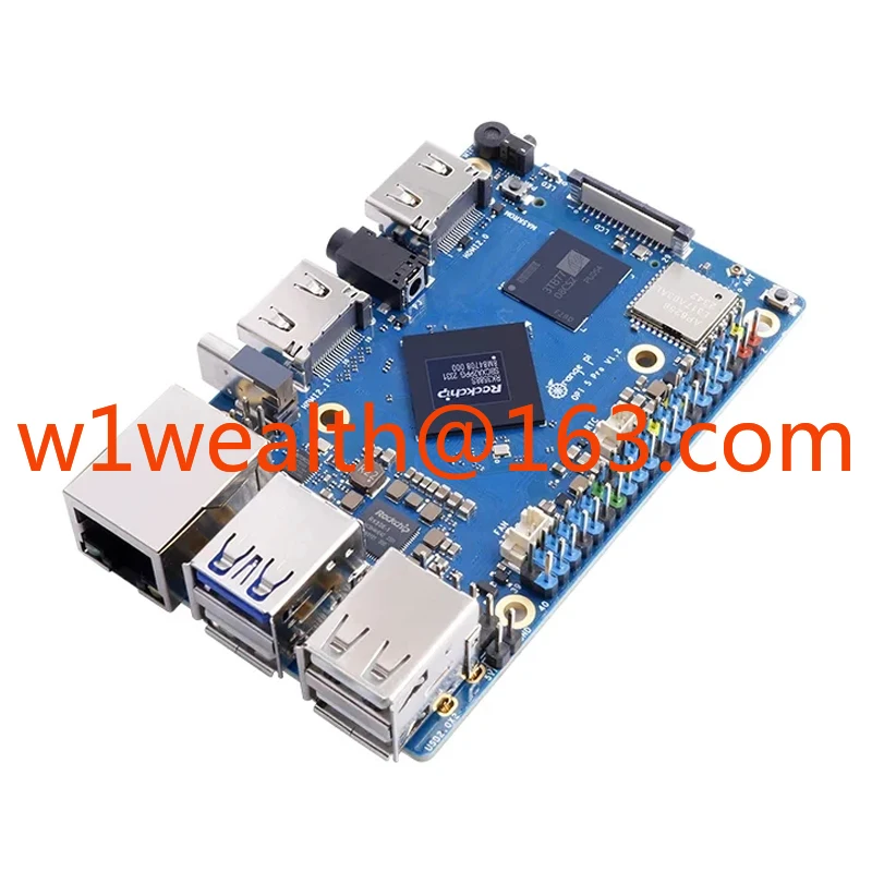 Orange Pi 5 Pro Rockchip RK3588S 4 / 8 / 16GB RAM DDR5 Gigabit Ethernet WiFi+BT BLE SBC Mini PC Development Board