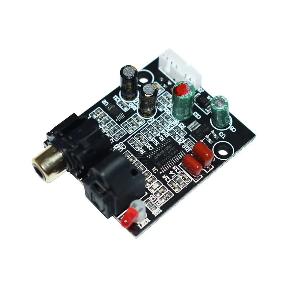 DAC Digital Decoder CS8416+CS4344 Optical Fiber Coaxial  Signal Input Stereo Audio Output Decod For Amplifier