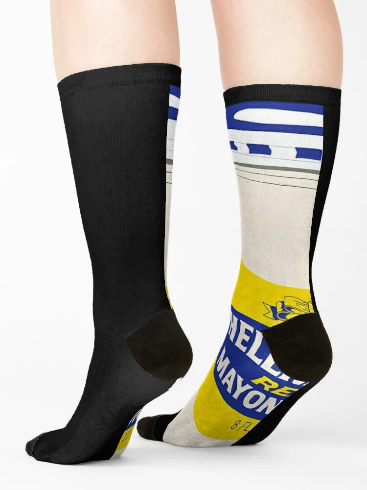المايونيز لمحبي الجوارب هدايا الشتاء الجمالية مجموعة جوارب لكرة القدم السيدات الرجال الأساسية عيد الميلاد مخصص الرجال الجوارب النسائية #4