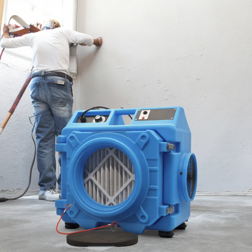 جودة عالية 550 CFM فلتر Hepa لتنقية الهواء استعادة أضرار المياه الصناعية الهواء الغسيل