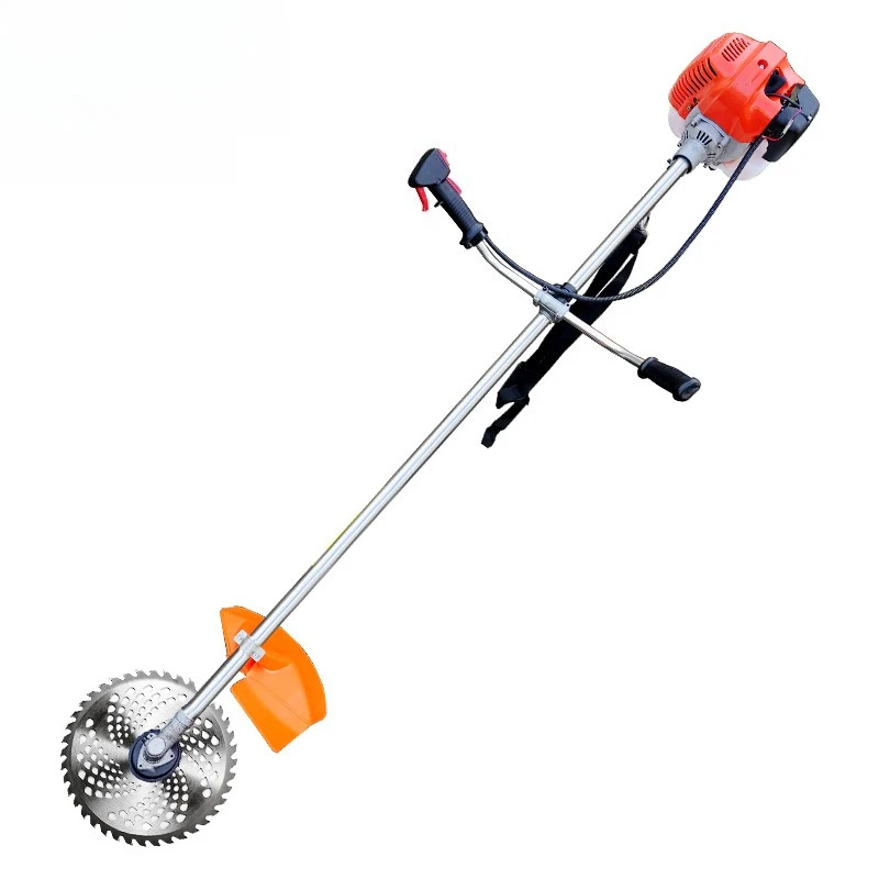 

2025 Mower - Two-stroke high-power brush cutter backpack type weed remover side-mounted household portable hay cutter
